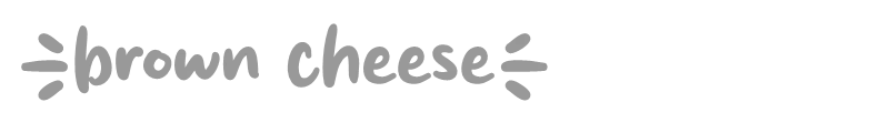 Brown Cheese